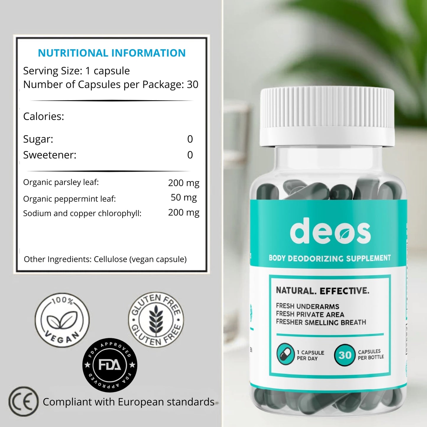 Deos by NeoBreath - Body Deodorizer