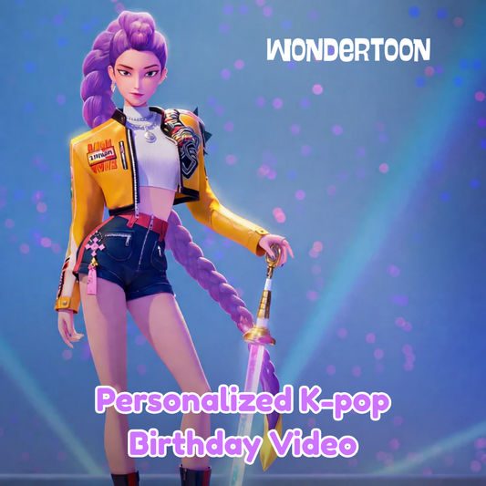 Personalized K-pop Birthday Video